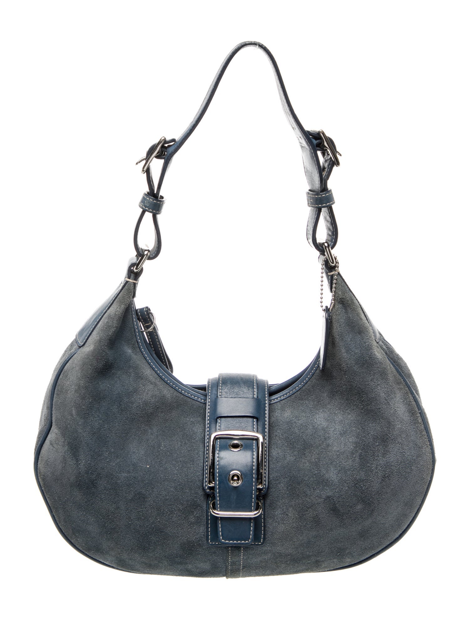 Coach Suede Shoulder Bag
