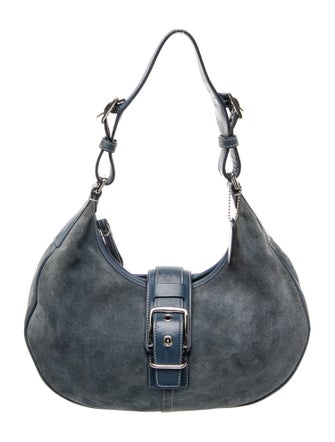 Coach Suede Shoulder Bag