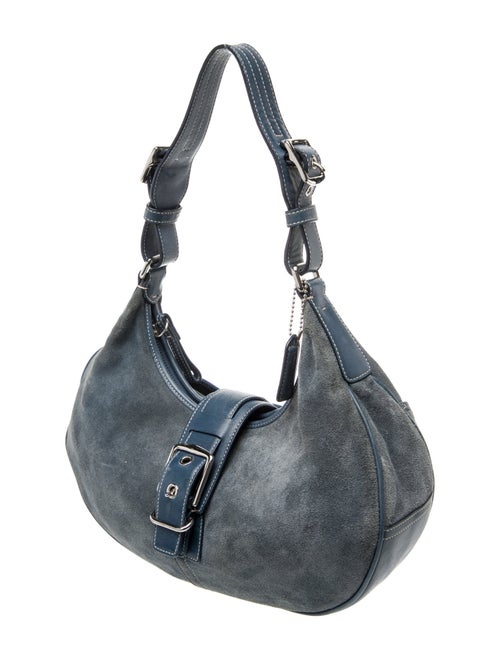 Coach Suede Shoulder Bag