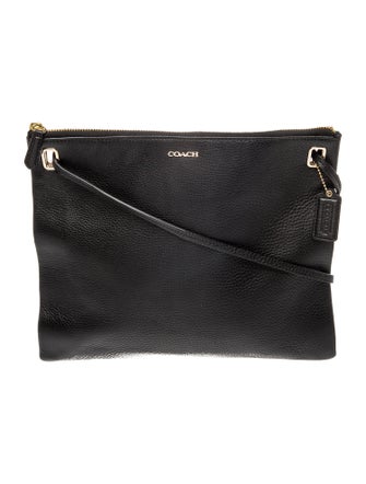 Coach Leather Messenger Bag
