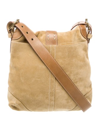 Coach Suede Messenger Bag