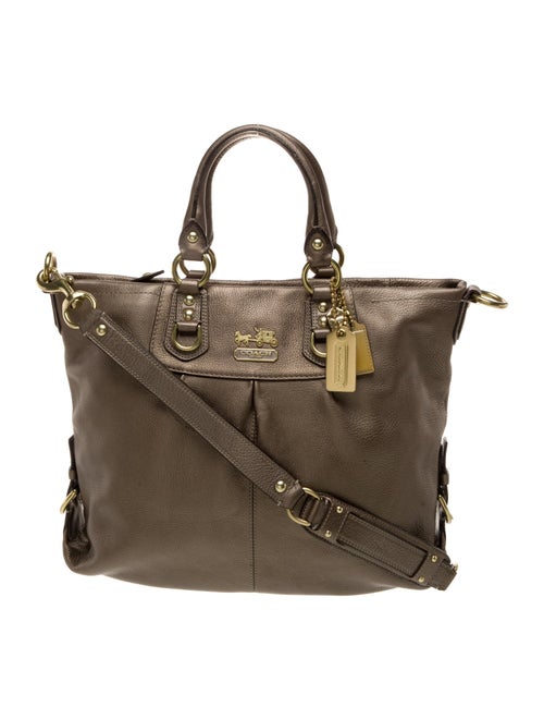 Coach Leather Top Handle Bag