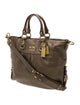 Coach Leather Top Handle Bag