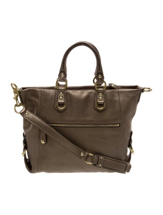 Coach Leather Top Handle Bag