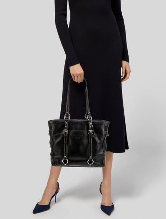 Coach Leather Shoulder Bag