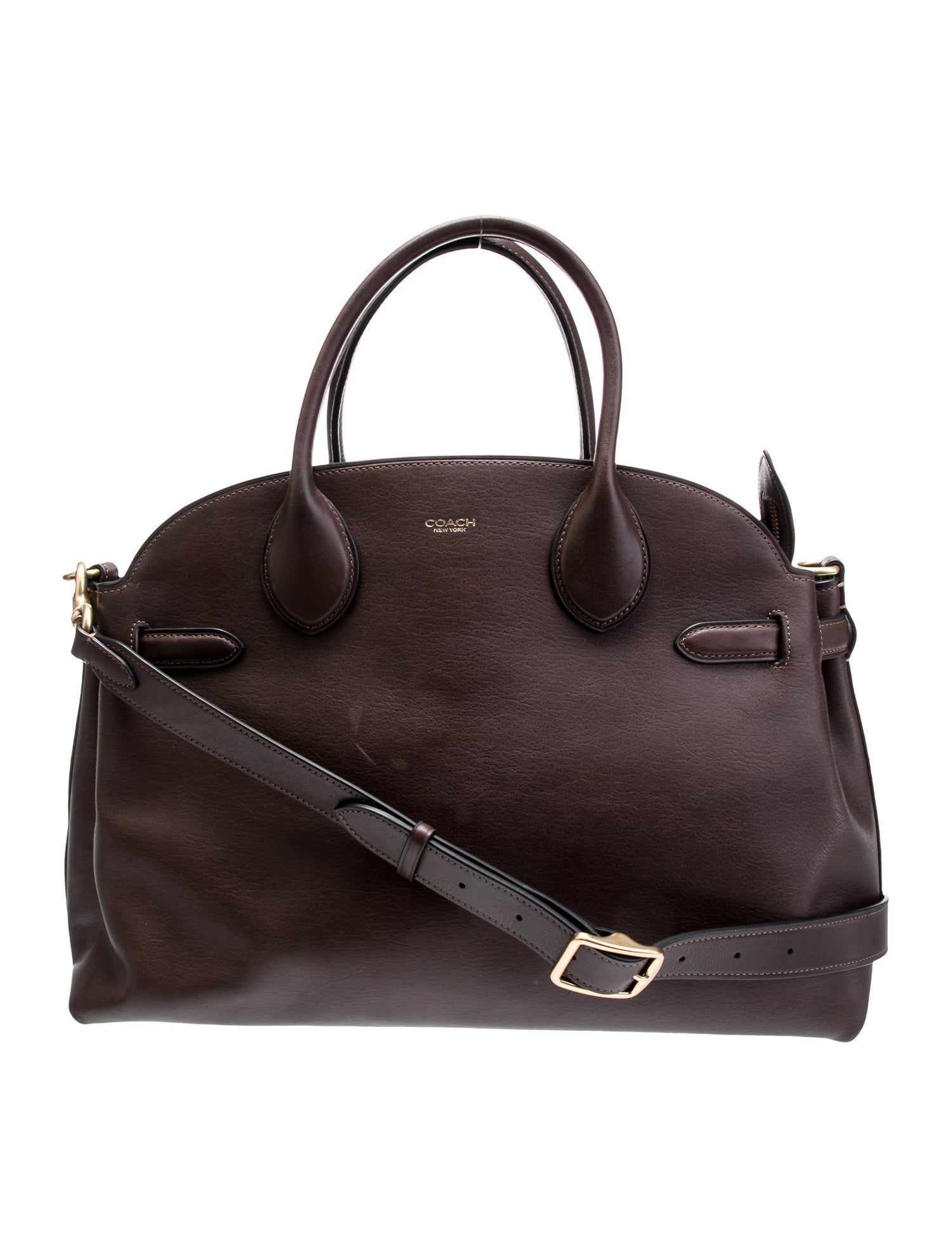 Coach Leather Soft Empire Carryall 40