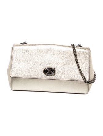 Coach Leather Minaudière