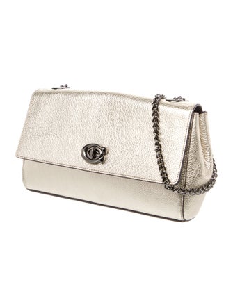 Coach Leather Minaudière