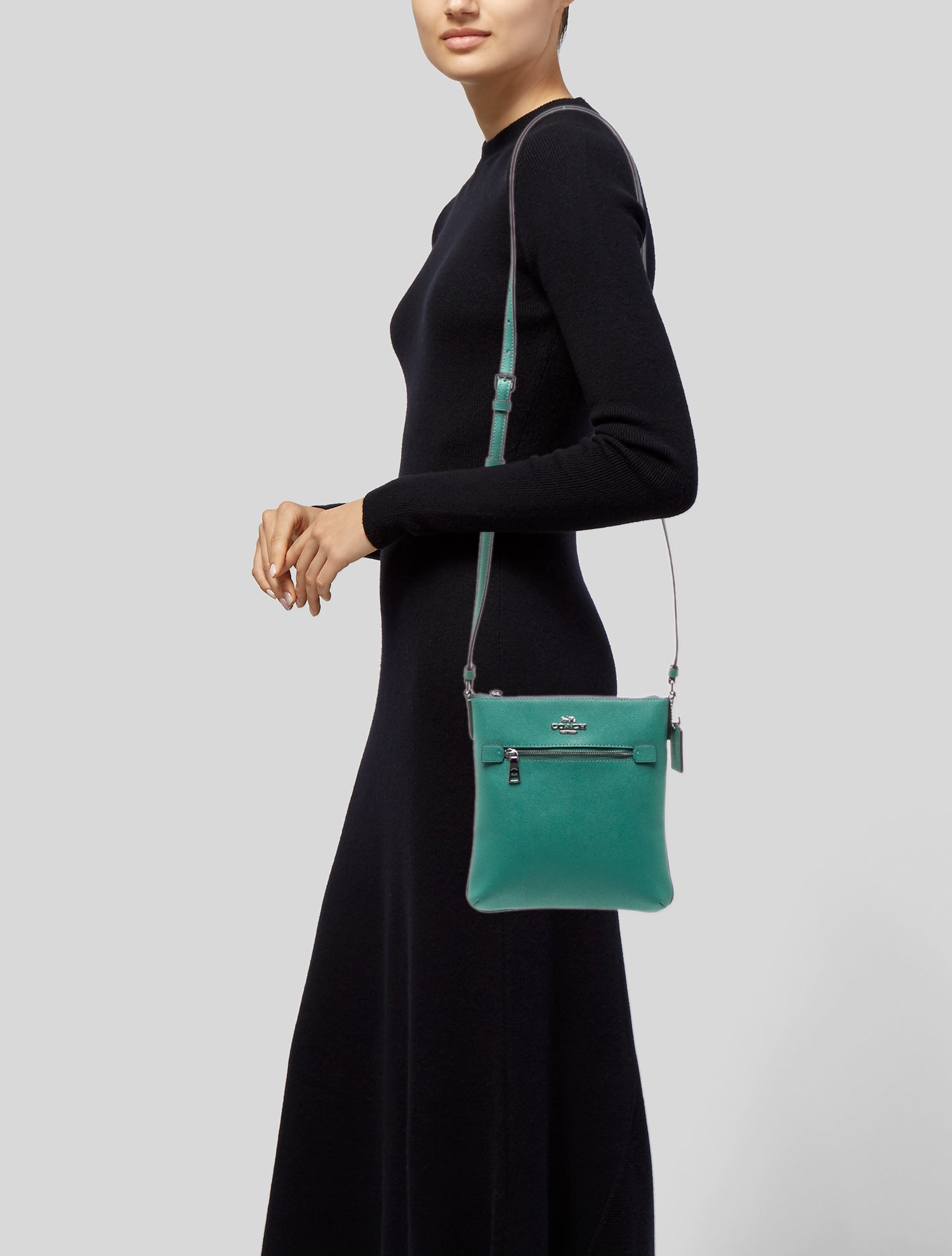 Coach Leather Crossbody Bag