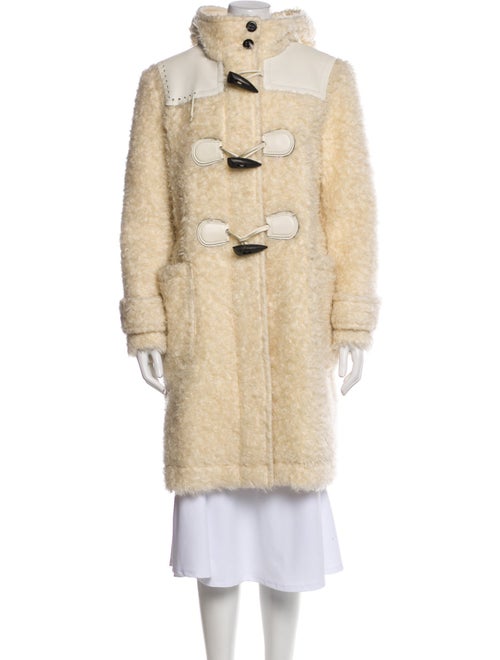Coach Mohair Faux Fur Coat