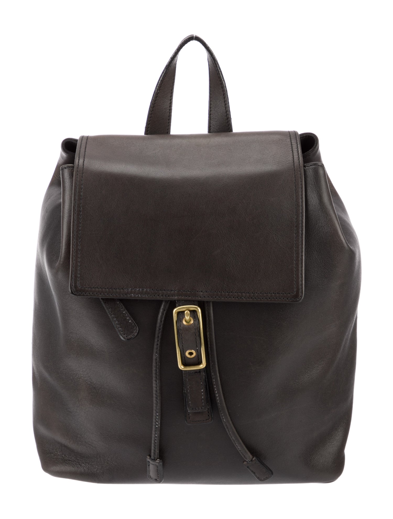Coach Leather Backpack