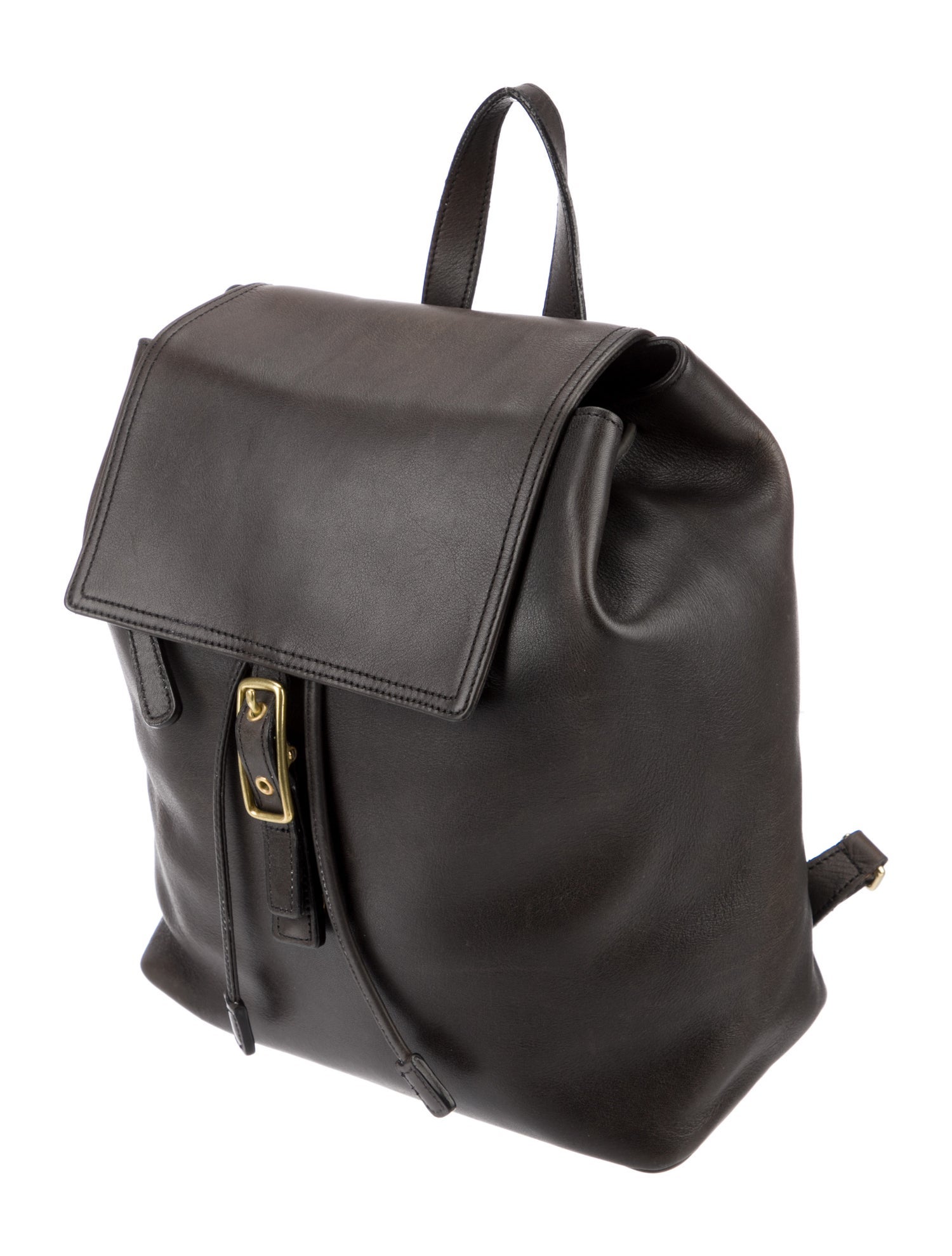 Coach Leather Backpack