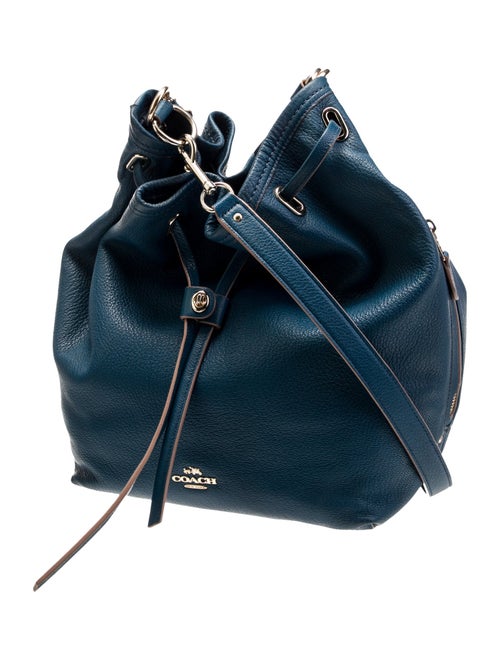 Coach Leather Bucket Bag