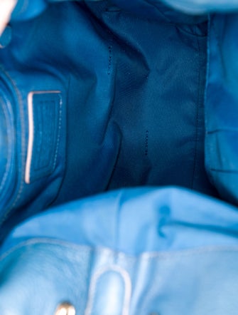 Coach Leather Bucket Bag