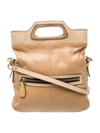 Coach Leather Top Handle Bag