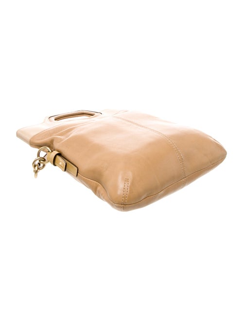 Coach Leather Top Handle Bag