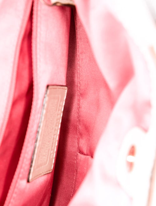 Coach Leather Top Handle Bag