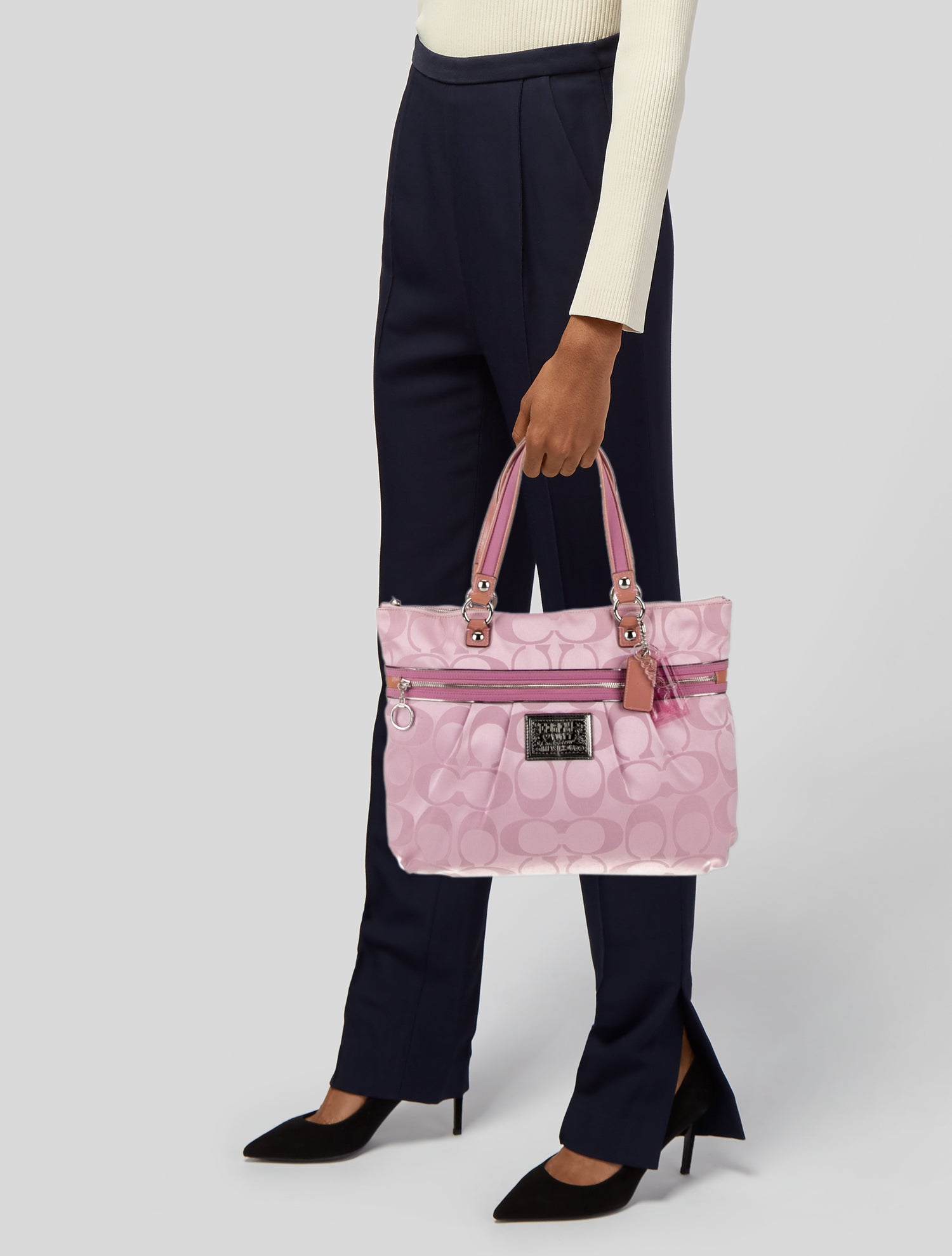 Coach Canvas Shoulder Bag