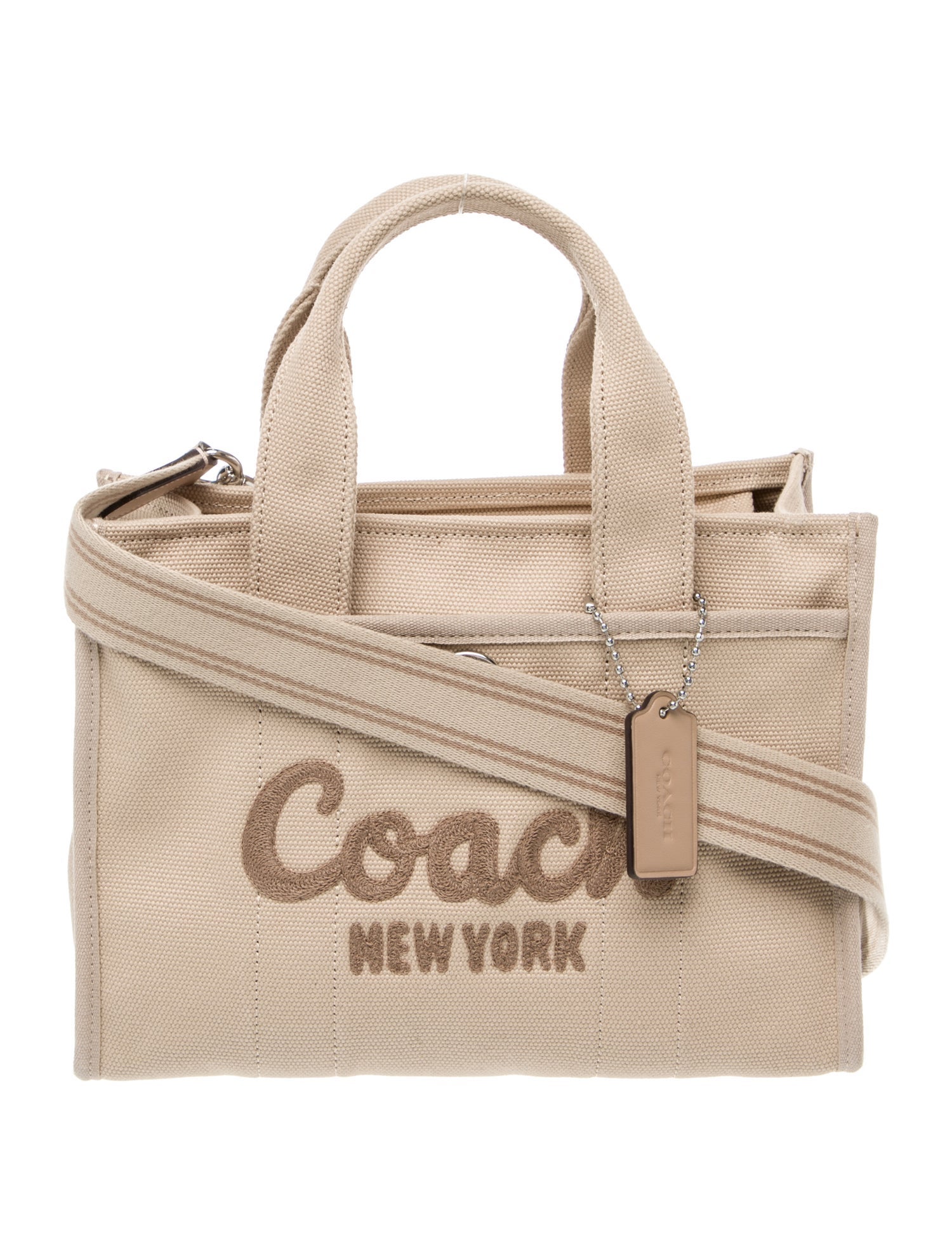 Coach Canvas Top Handle Bag