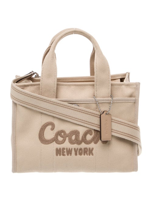 Coach Canvas Top Handle Bag