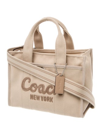 Coach Canvas Top Handle Bag