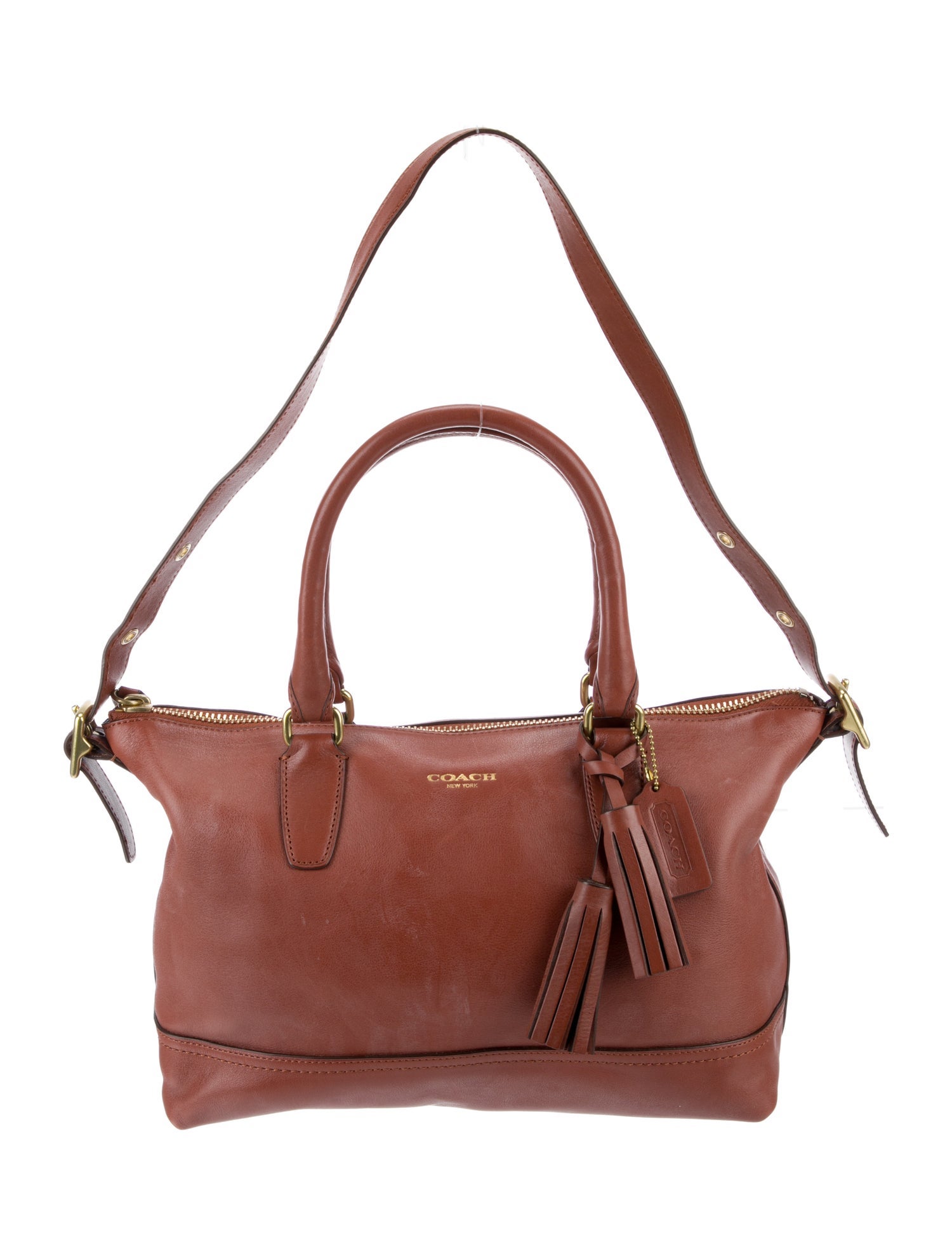 Coach Leather Shoulder Bag