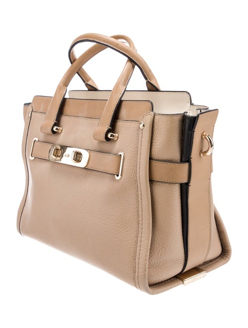 Coach Leather Top Handle Bag