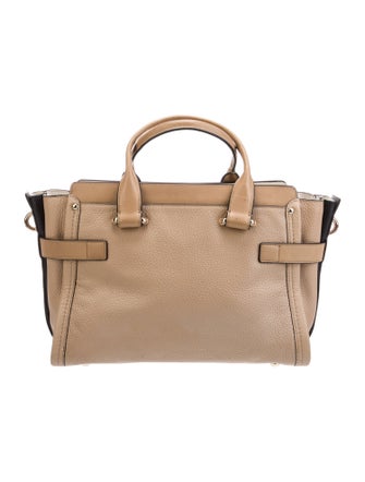 Coach Leather Top Handle Bag