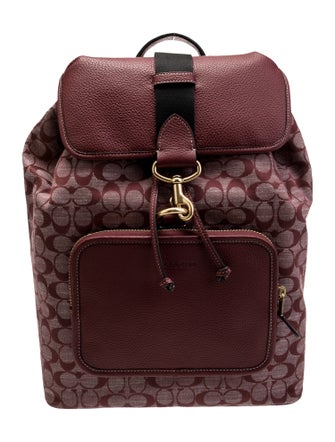 Coach Canvas Backpack