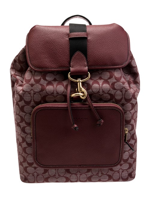Coach Canvas Backpack