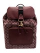Coach Canvas Backpack