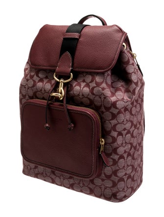 Coach Canvas Backpack