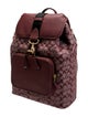 Coach Canvas Backpack
