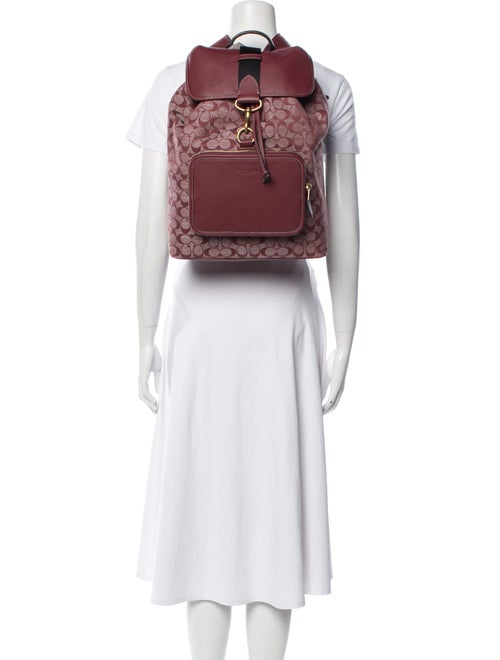 Coach Canvas Backpack