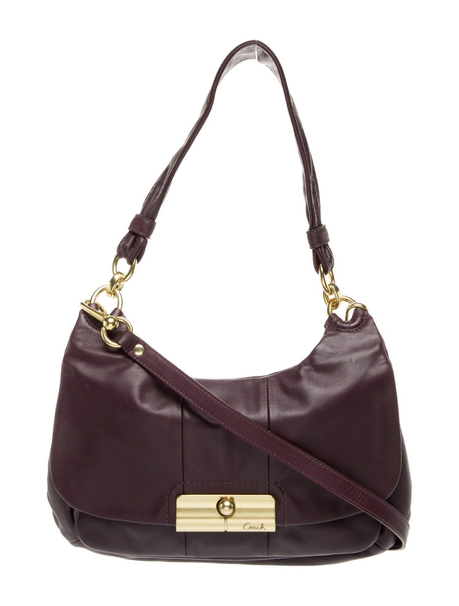 Coach Leather Shoulder Bag
