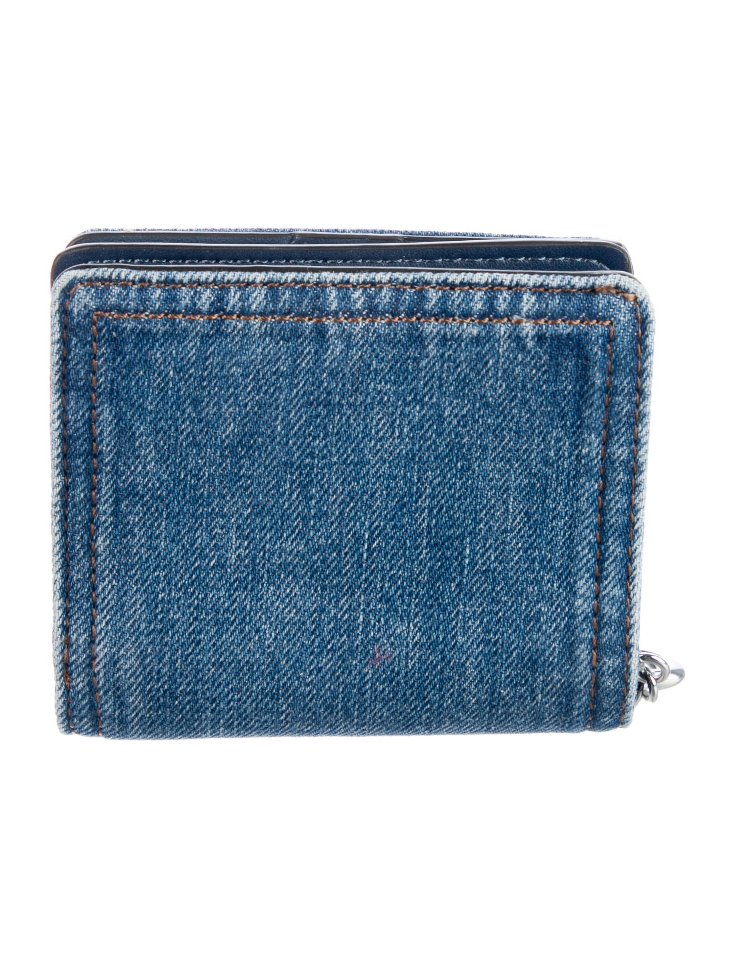 Coach Denim Compact Wallet