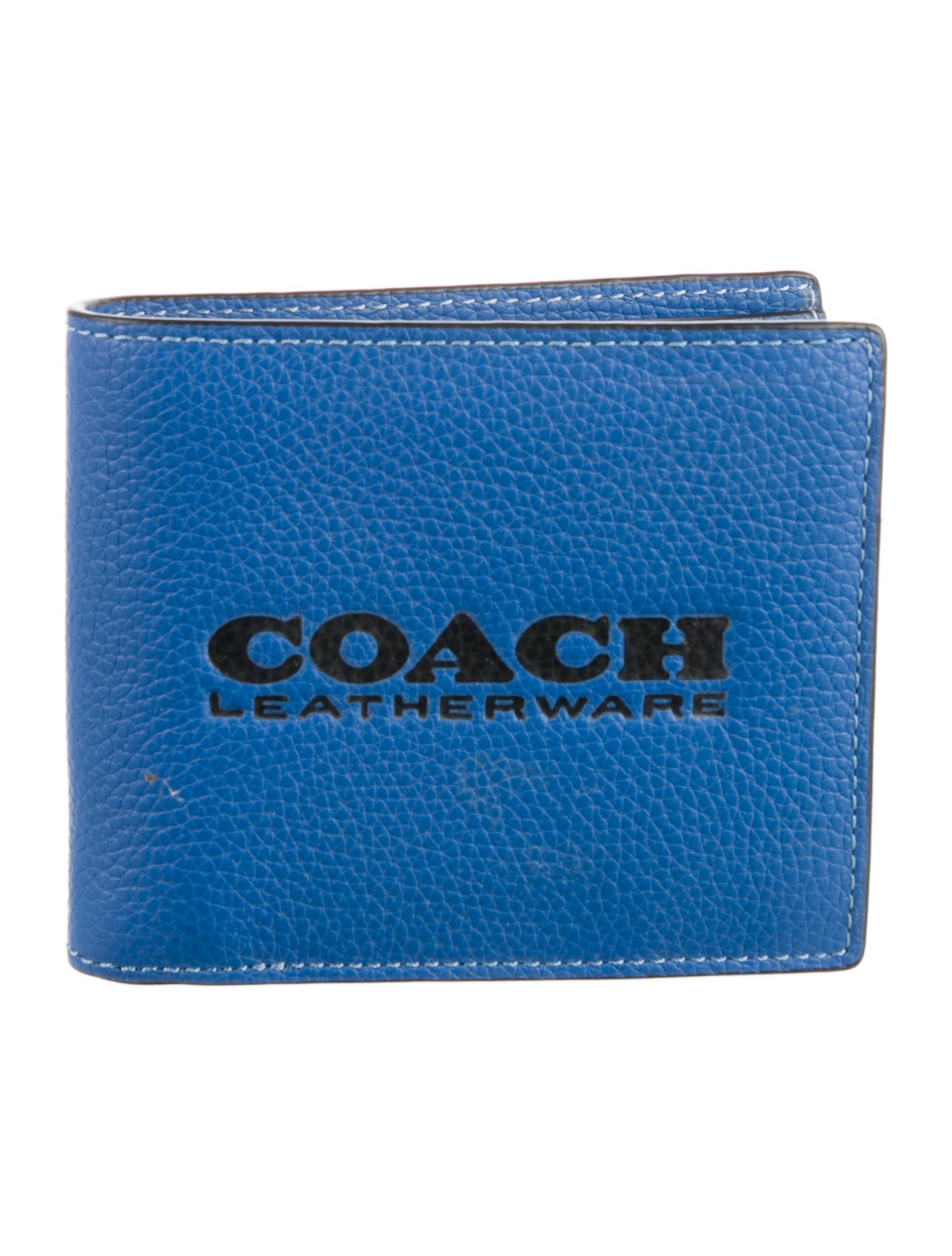 Coach Leather Printed Bifold Wallet