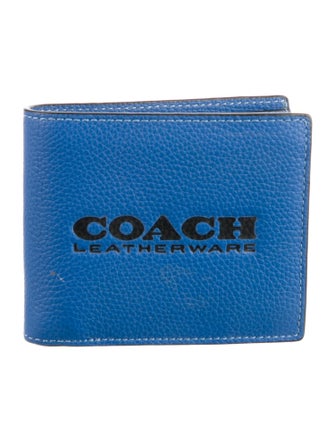Coach Leather Printed Bifold Wallet