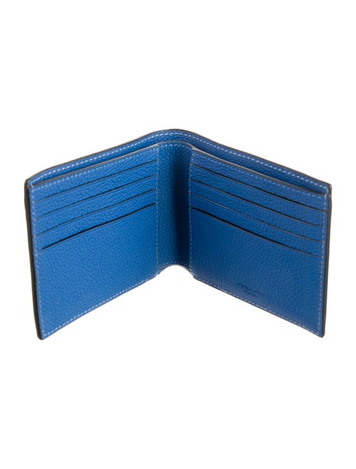 Coach Leather Printed Bifold Wallet