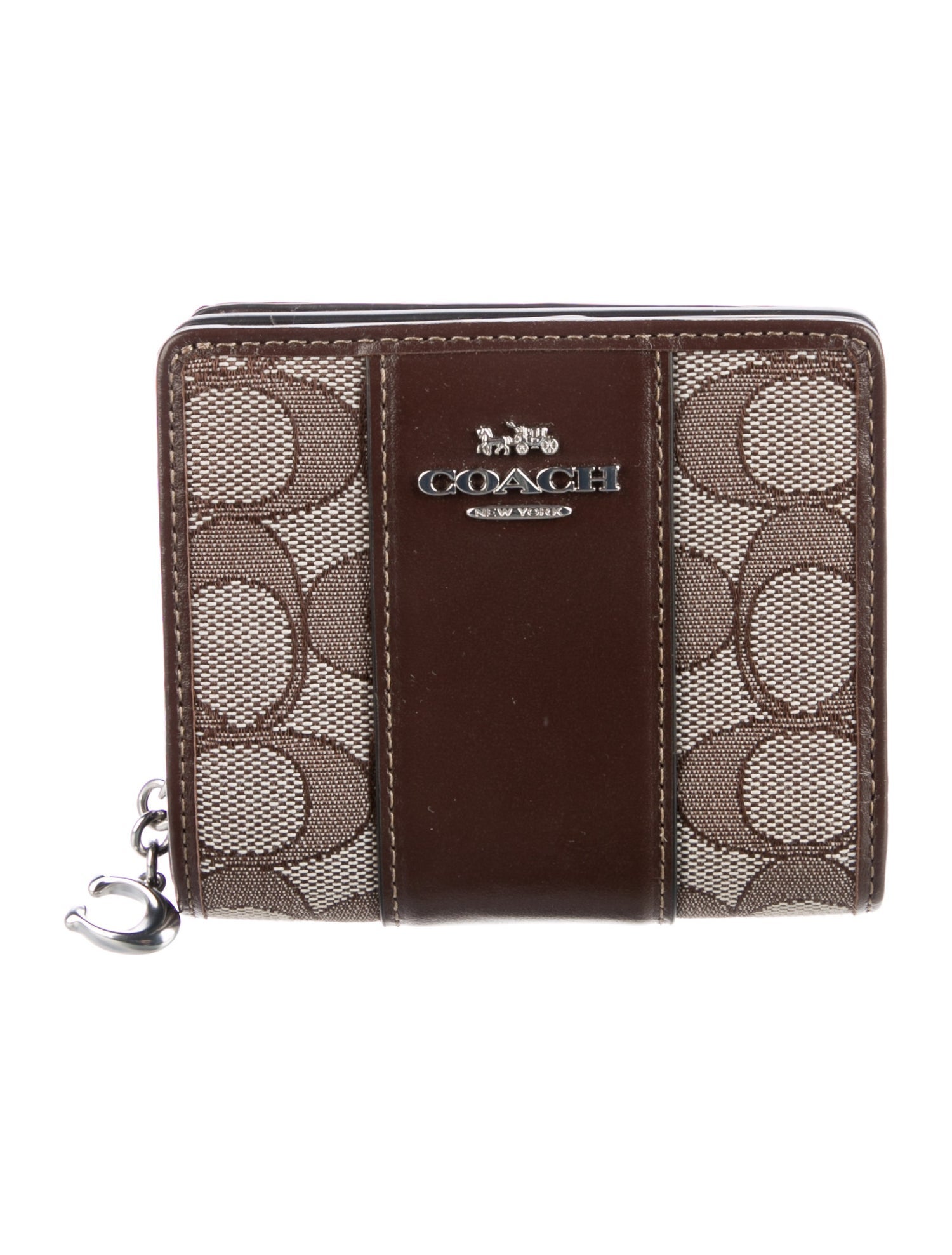 Coach Canvas Printed Bifold Wallet