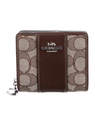Coach Canvas Printed Bifold Wallet