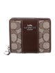 Coach Canvas Printed Bifold Wallet
