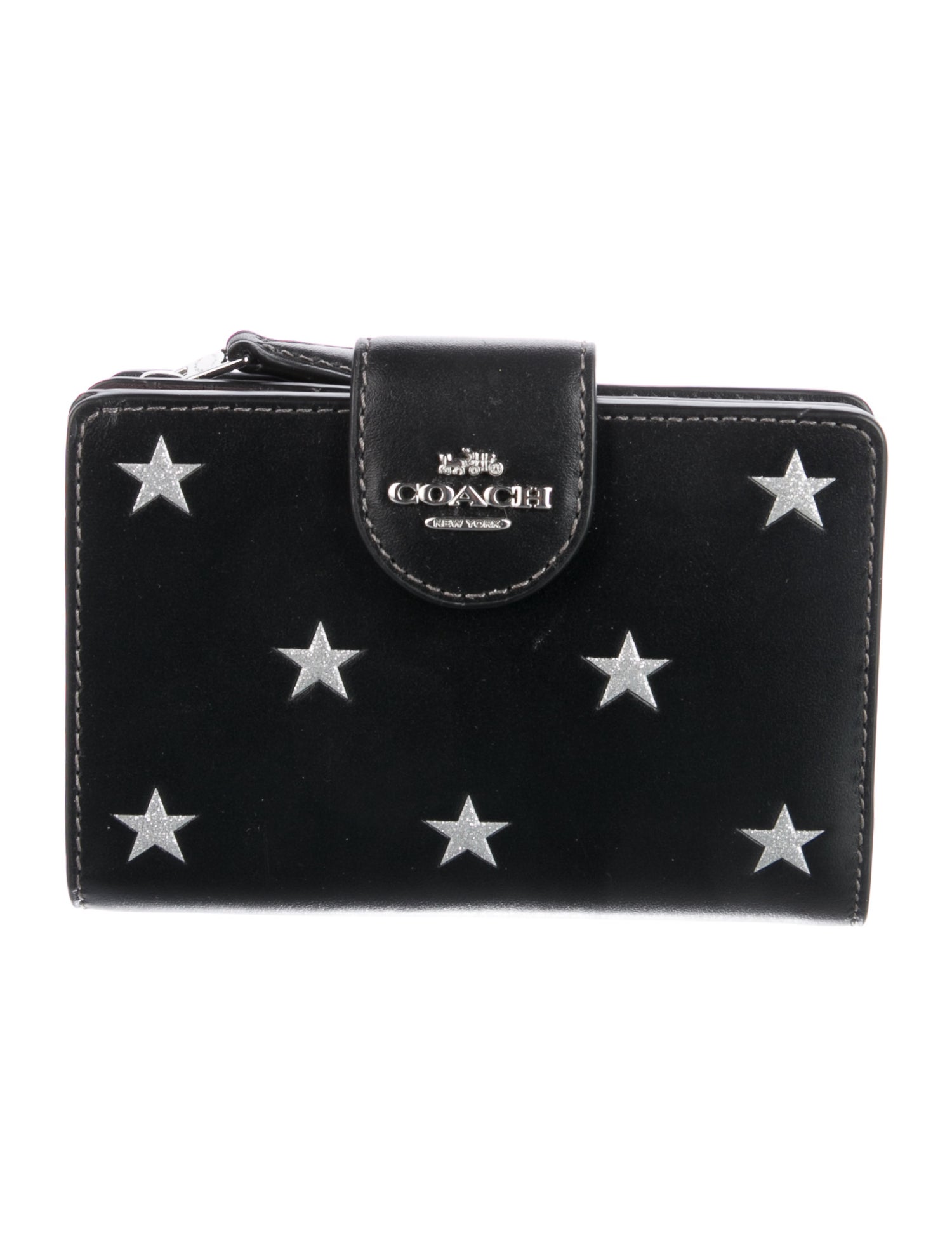 Coach Leather Compact Wallet