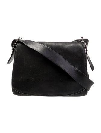 Coach Leather Messenger Bag