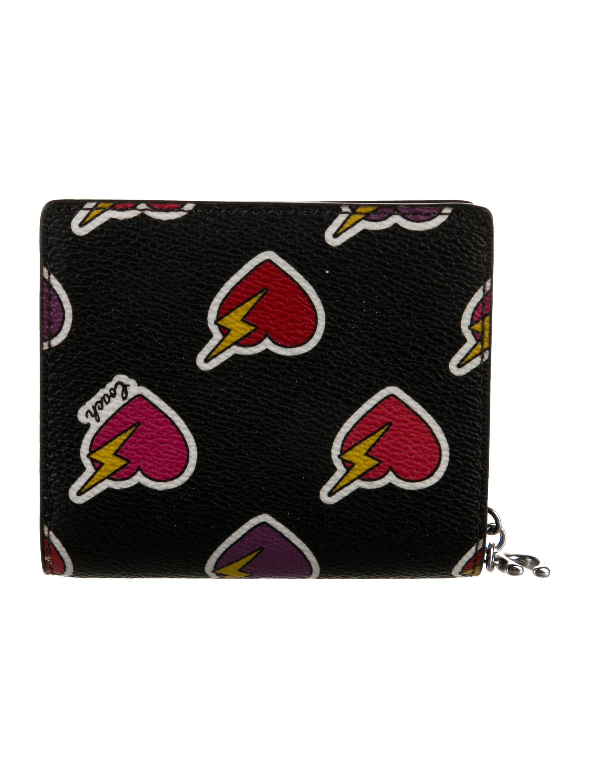 Coach Leather Printed Bifold Wallet