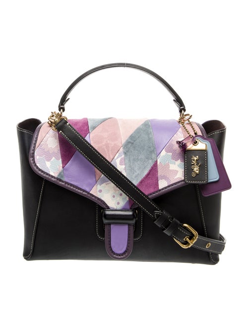 Coach Leather Top Handle Bag