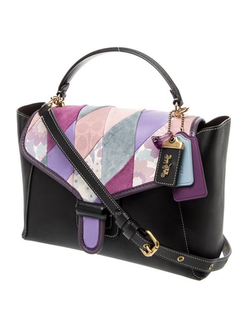 Coach Leather Top Handle Bag