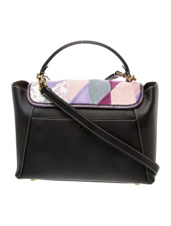 Coach Leather Top Handle Bag