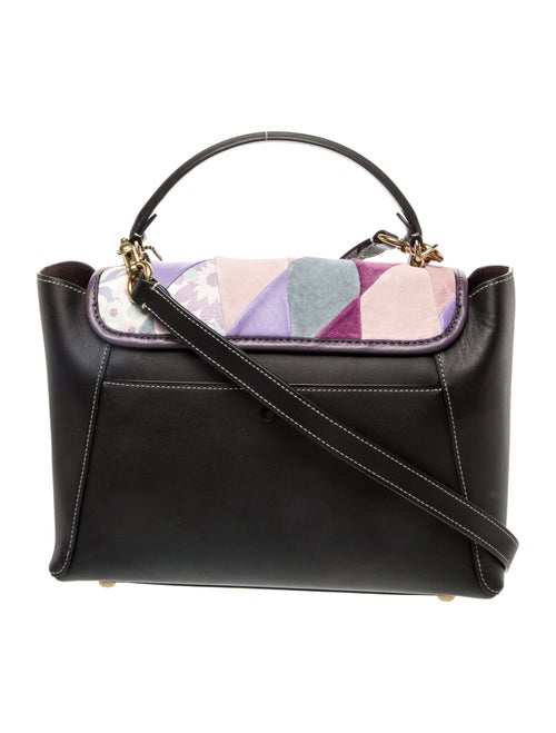 Coach Leather Top Handle Bag