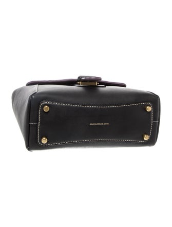 Coach Leather Top Handle Bag